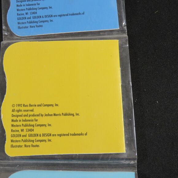 Vintage 1992 Trolls Mini Fun Books Set - Golden Books - Collectible Activity Set - Picture 12 of 16